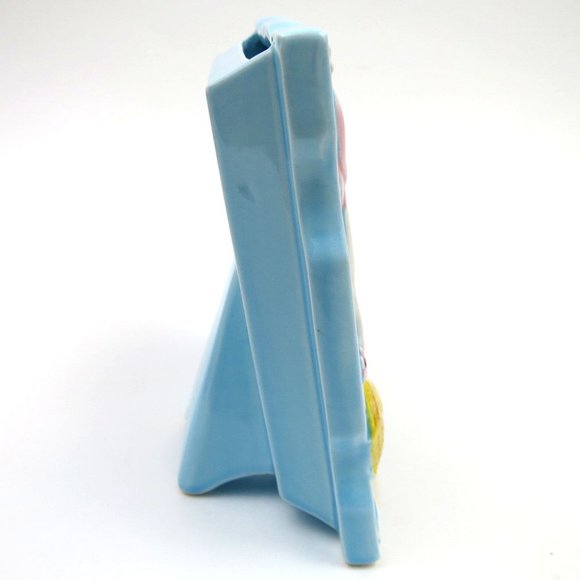 Vintage 'First Smile' Baby Ceramic Picture Frame - Picture 5 of 8